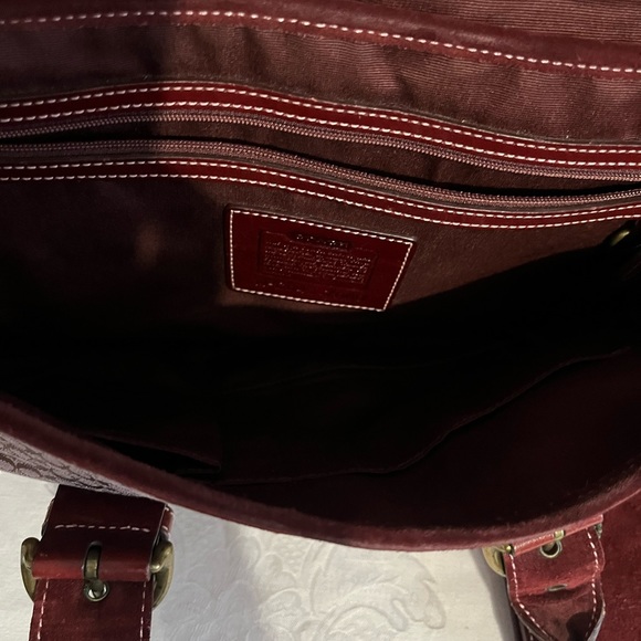 Coach Handbag, Bill and checkbook holder, coin purse FOB - Picture 9 of 15